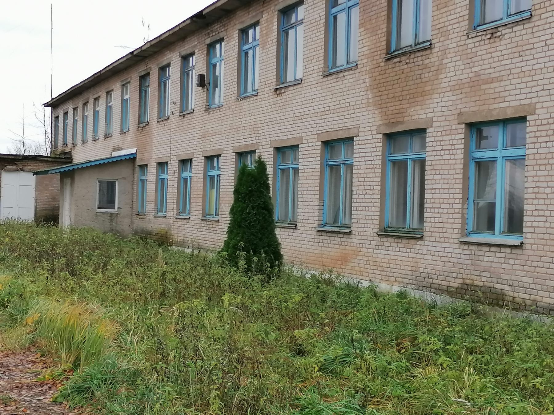 Basic school building in Lyady village, Dubrovensky district