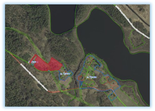 Land plot for a tourism facility