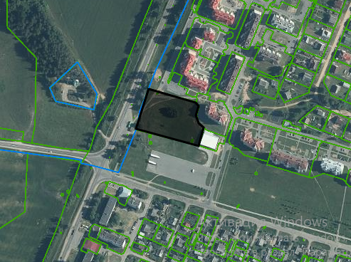 For the construction of a retail facility