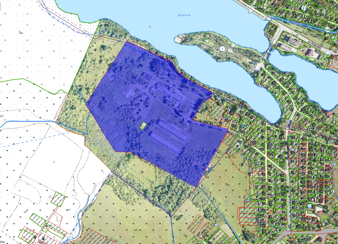 For the placement of industrial facilities, hotel complexes