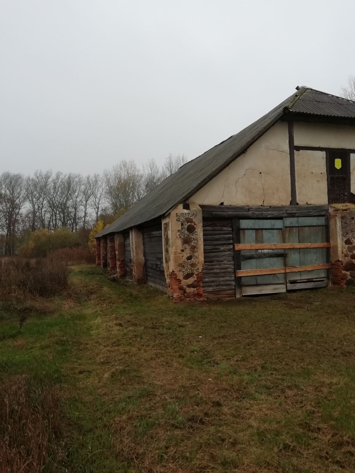 Остатки строения хозяйственного двора – гумно для сена_2