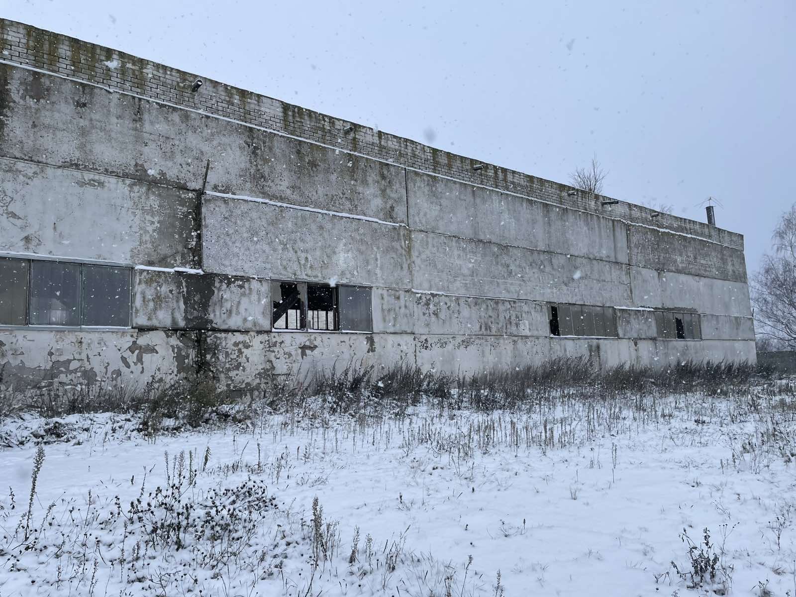 Здание склада минеральных удобрений 