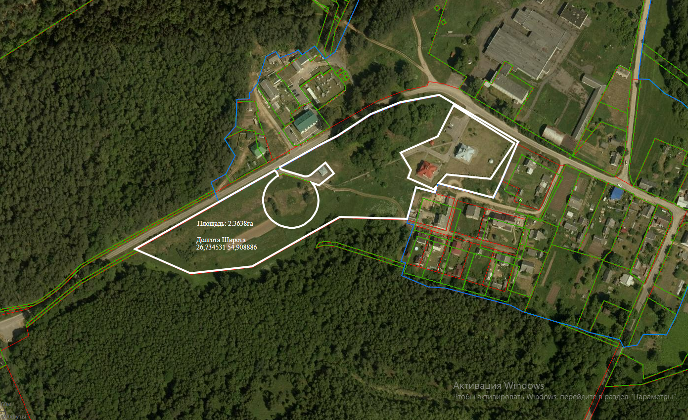 For the construction of a recreation center