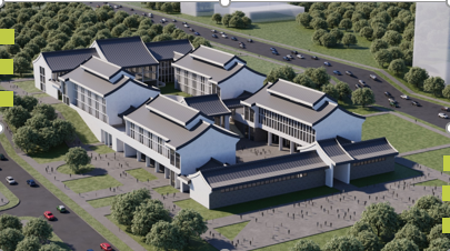 *Строительство центра традиционной и инновационной китайской медицины