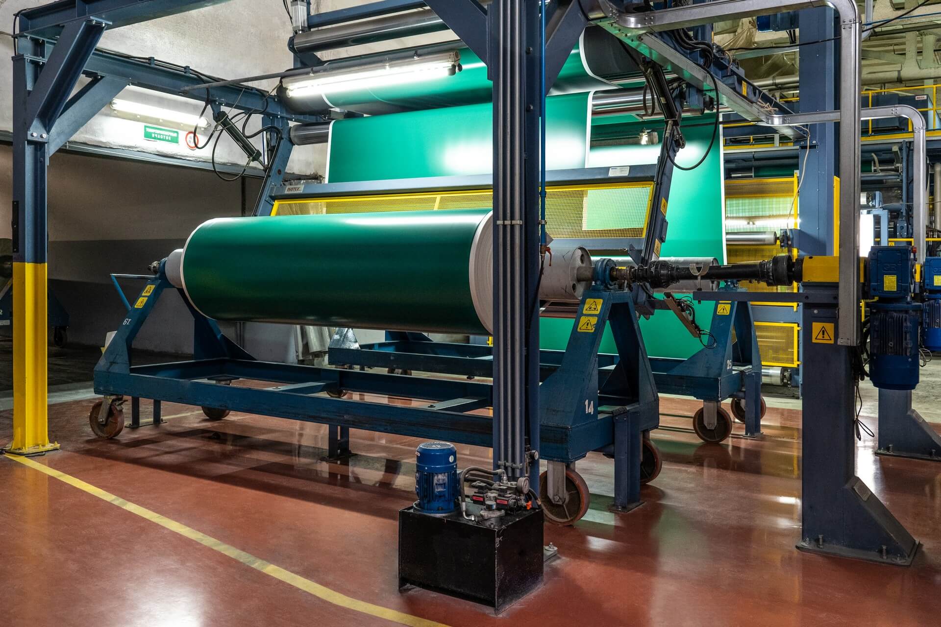 Модернизация производства готовых изделий с ПВХ-покрытием